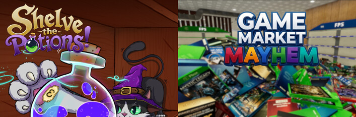 Shelve the Potions! x Game Market Mayhem
