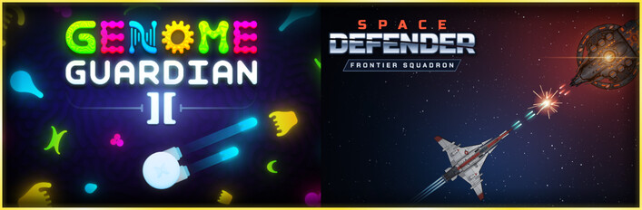 🧬 Genome Guardian 2 × Space Defender: Frontier Squadron 🌌