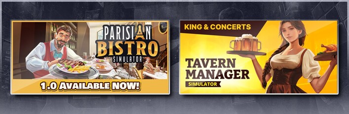 Parisian Bistro Simulator & Tavern Manager Simulator 🍻