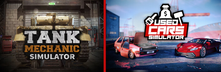 Used Cars Simulator and UBOAT