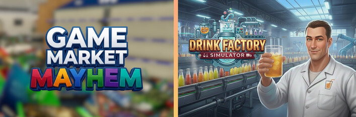 Game Market Mayhem x Drink Factory