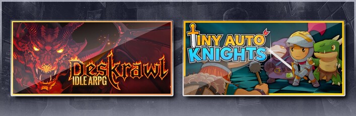 Deskrawl: Idle ARPG & Tiny Auto Knights