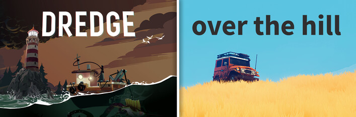 DREDGE x over the hill