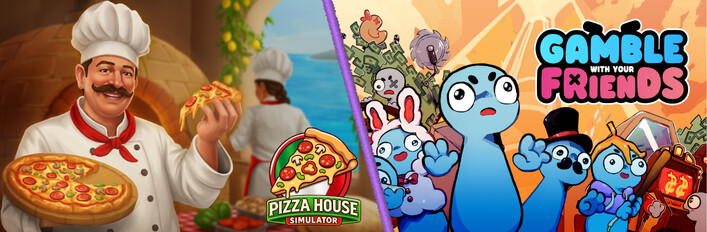 Gamble With Your Friends X Pizza House Simulator