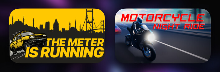 Motorcycle & Taxi