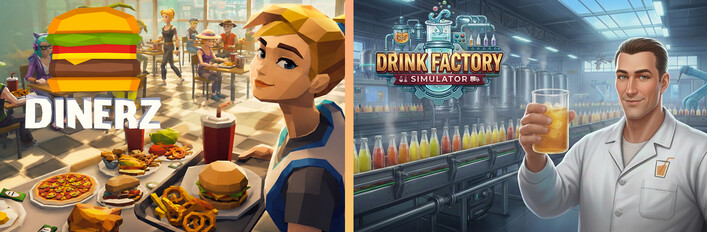 Dinerz x Drink Factory Simulator