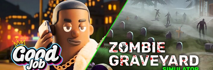 Good Job x Zombie Graveyard Simulator