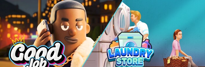 Good Job in Laundry Store