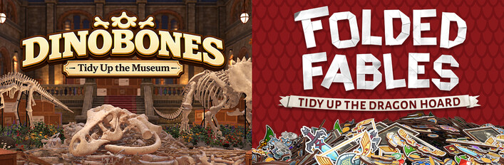 Tidy Up Dinosaurs & Folded Fables