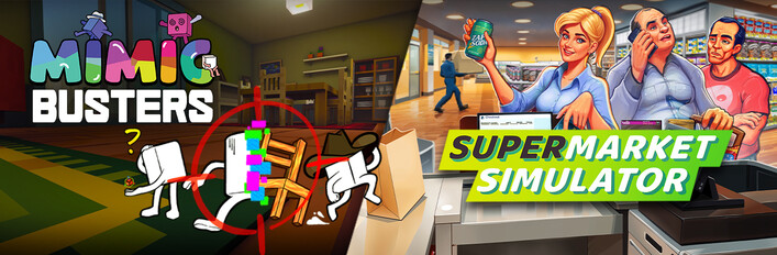 Supermarket Simulator x Mimic Busters