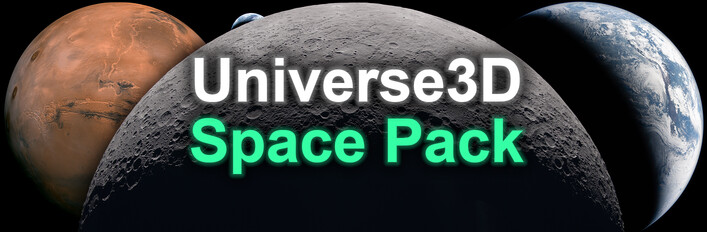 Universe3D Space Pack