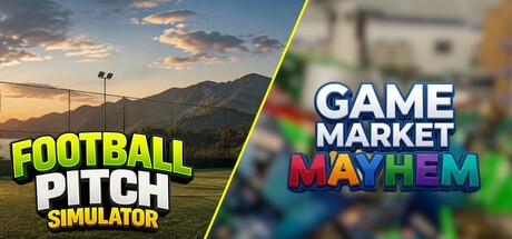 Football Pitch x Game Market Mayhem