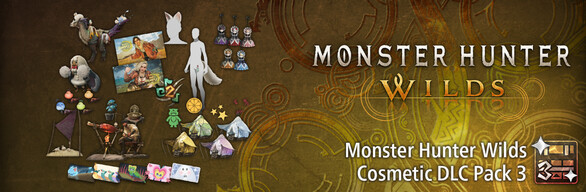 Monster Hunter Wilds Cosmetic DLC Pack 3
