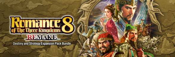 ROMANCE OF THE THREE KINGDOMS 8 REMAKE: Destiny and Strategy Expansion Pack Bundle with Pre-purchase Bonus