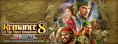 ROMANCE OF THE THREE KINGDOMS 8 REMAKE: Destiny and Strategy Expansion Pack Bundle with Pre-purchase Bonus banner