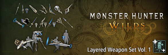 Monster Hunter Wilds - Dekorwaffen-Set Nr. 1