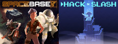 Spacebase DF-9 + Hack 'n' Slash banner