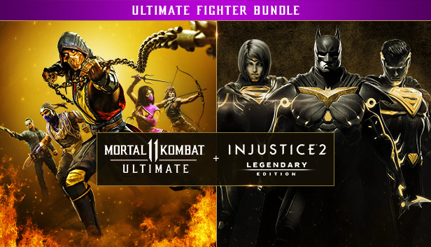 mortal kombat 11 ultimate + injustice 2 legendary edition bundle vertical card thumbnail