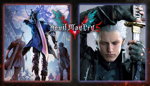 devil may cry 5 + vergil vertical card thumbnail