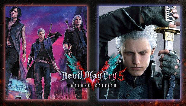 devil may cry 5 deluxe + vergil vertical card thumbnail
