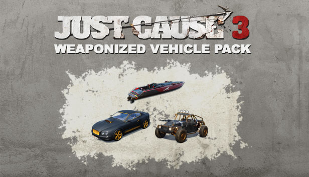 just cause 3 - weaponized vehicle pack vertical card thumbnail
