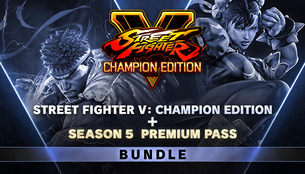 street fighter v: champion edition + season 5 premium pass bundle vertical card thumbnail