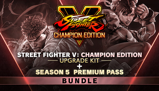 street fighter v: champion edition upgrade kit + season 5 premium pass bundle vertical card thumbnail